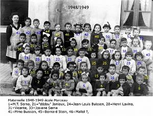 ECOLE MARCEAU MATERNELLE 1948 N01